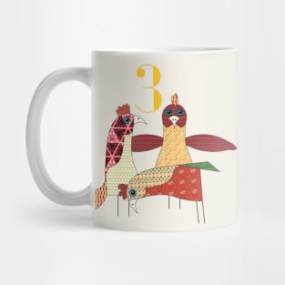 3 French Hens Mug